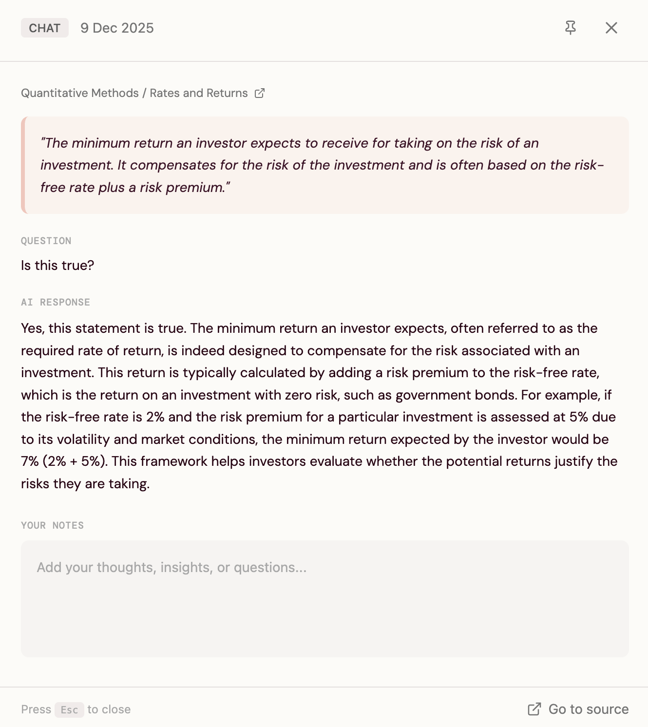 Smart Notes screenshot